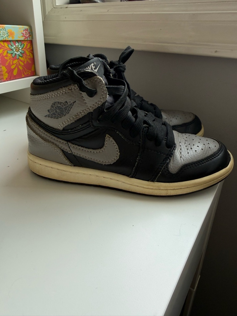 Kids Nike Air Jordan 1 Retro High OG Shadow